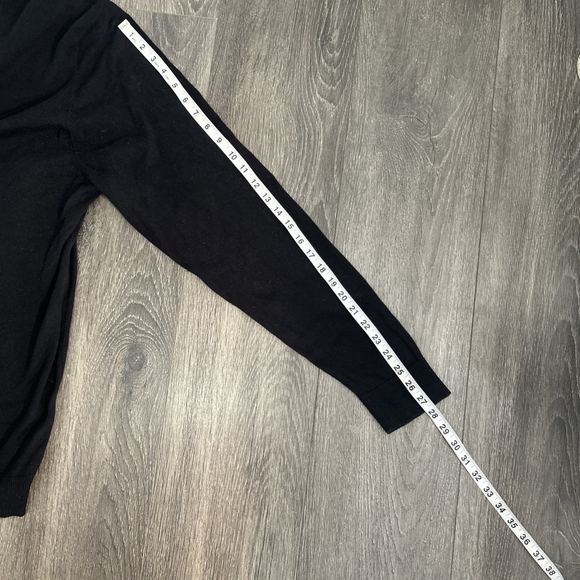 Old Navy Mens XXXL Black Crewneck Lightweight Sweater Cotton Blend Pullover - Picture 4 of 5